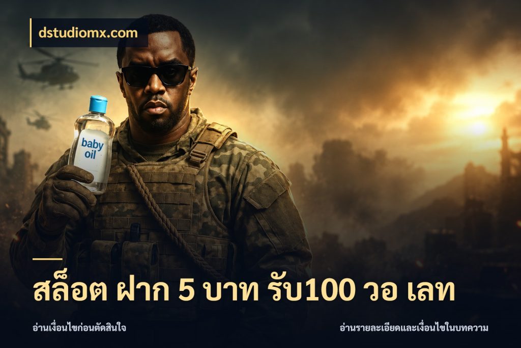 สล็อต ฝาก 5 บาท รับ100 วอ เลท โปรยอดรับที่สายเกมสนใจ สไตล์ dstudiomx.com