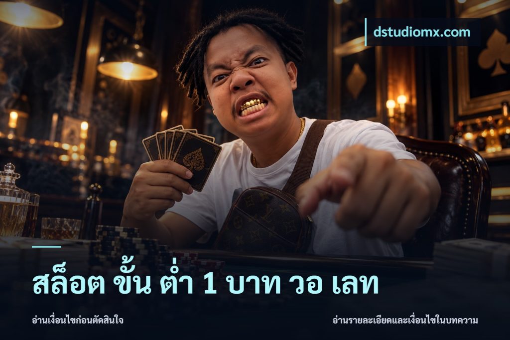 สล็อต ขั้น ต่ํา 1 บาท วอ เลท