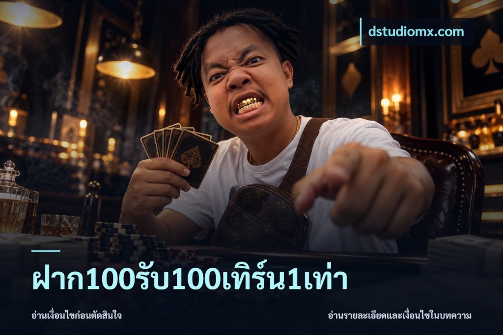 ฝาก100รับ100เทิร์น1เท่า