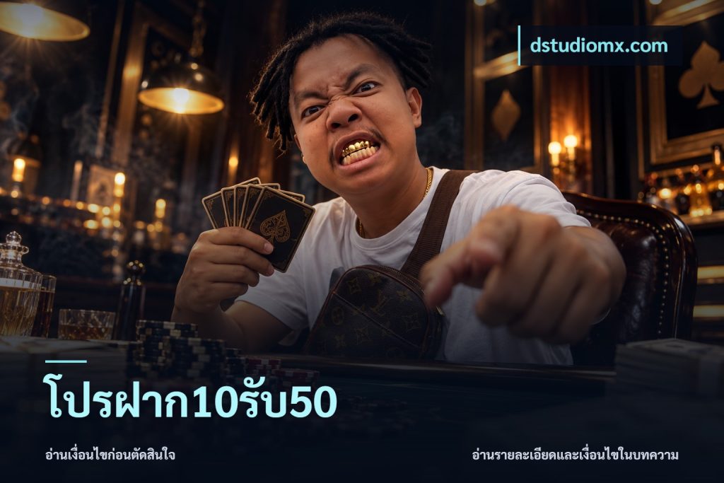 โปรฝาก10รับ50