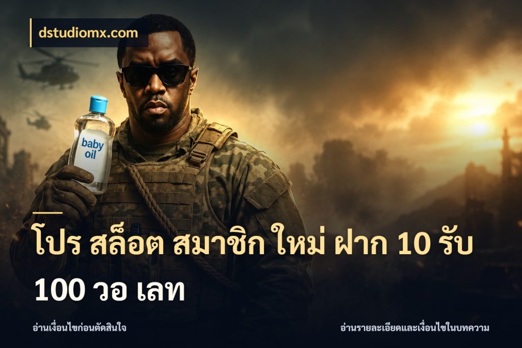 โปร สล็อต สมาชิก ใหม่ ฝาก 10 รับ 100 วอ เลท สายโบนัสเลือกจังหวะสนุกได้อย่างไร กับ dstudiomx.com