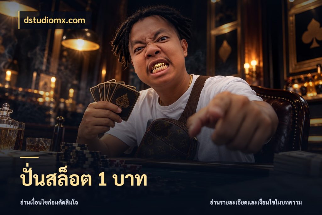 ปั่นสล็อต 1 บาท จำนวนเริ่มต้นกับรายละเอียดที่สายเกมสนใจ กับ dstudiomx.com