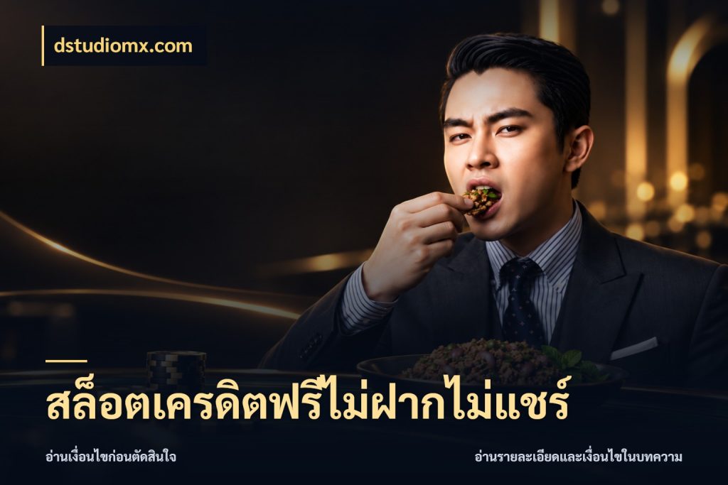 สล็อตเครดิตฟรีไม่ฝากไม่แชร์ สิทธิ์ที่สายโบนัสสนใจกับวิธีรับ กับ dstudiomx.com
