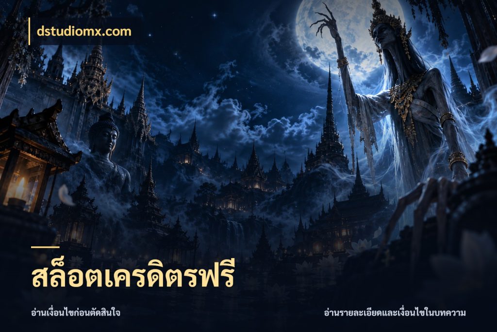 สล็อตเครดิตรฟรี เลือกสไตล์ความสนุกจากรูปแบบเครดิต กับ dstudiomx.com