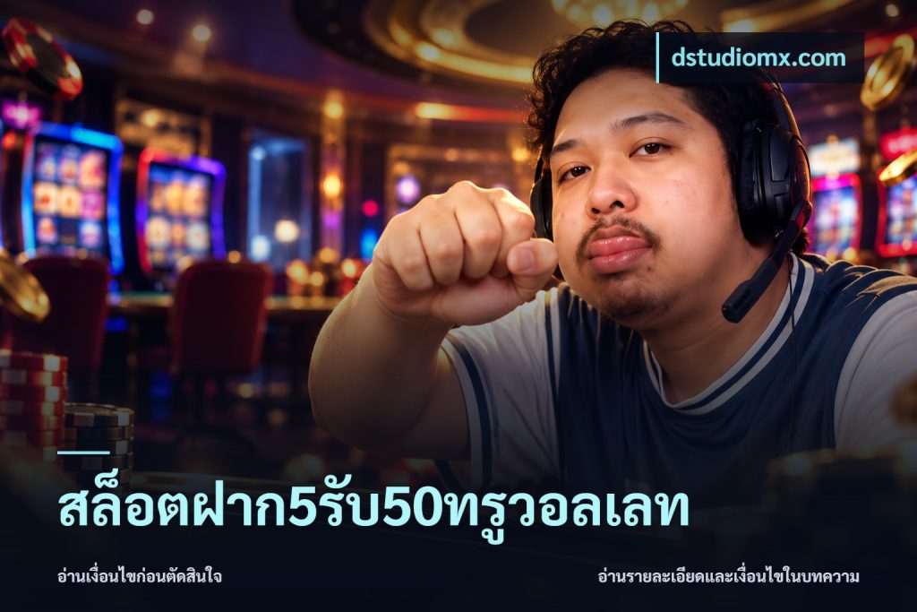สล็อตฝาก5รับ50ทรูวอลเลท