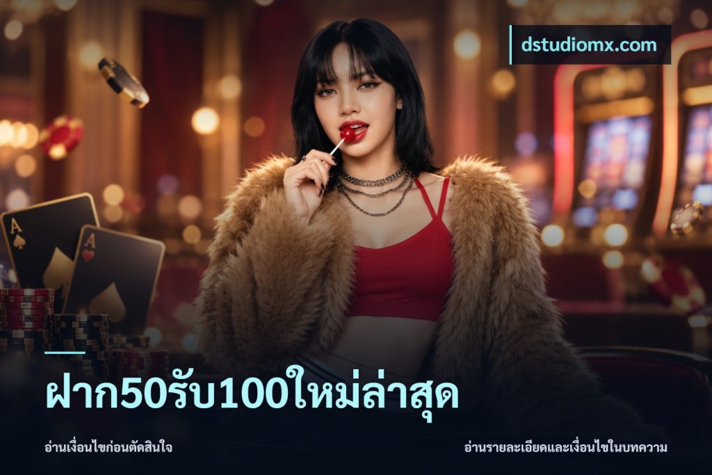 ฝาก50รับ100ใหม่ล่าสุด