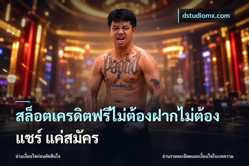สล็อตเครดิตฟรีไม่ต้องฝากไม่ต้องแชร์ แค่สมัคร