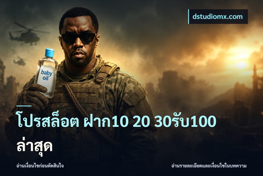 โปรสล็อต ฝาก10 20 30รับ100 ล่าสุด