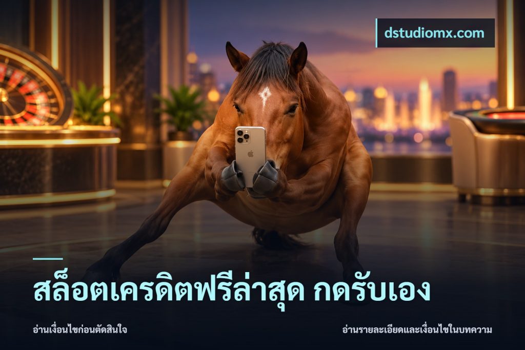 สล็อตเครดิตฟรีล่าสุด กดรับเอง