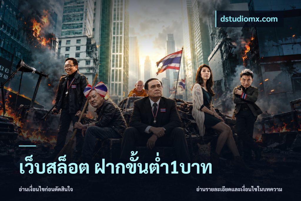 เว็บสล็อต ฝากขั้นต่ำ1บาท
