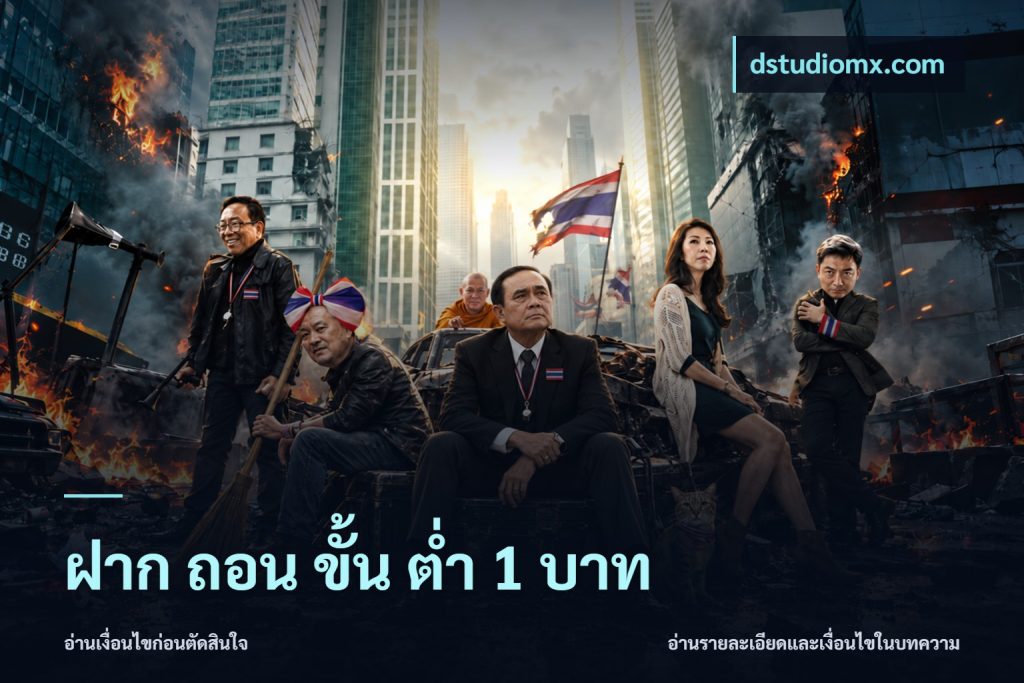 ฝาก ถอน ขั้น ต่ำ 1 บาท