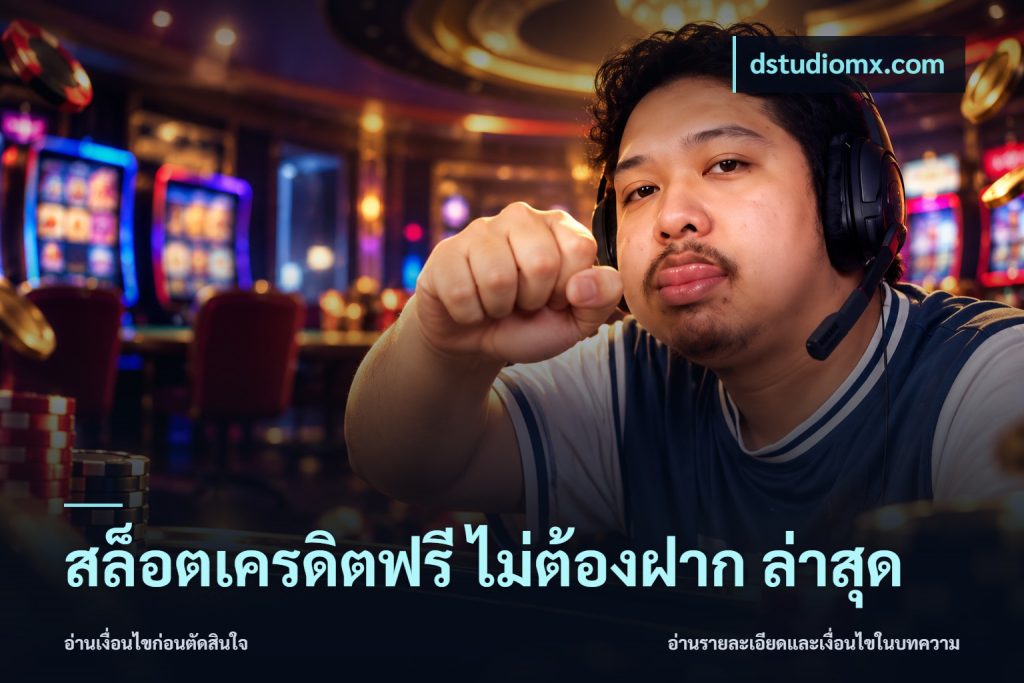 สล็อตเครดิตฟรี ไม่ต้องฝาก ล่าสุด