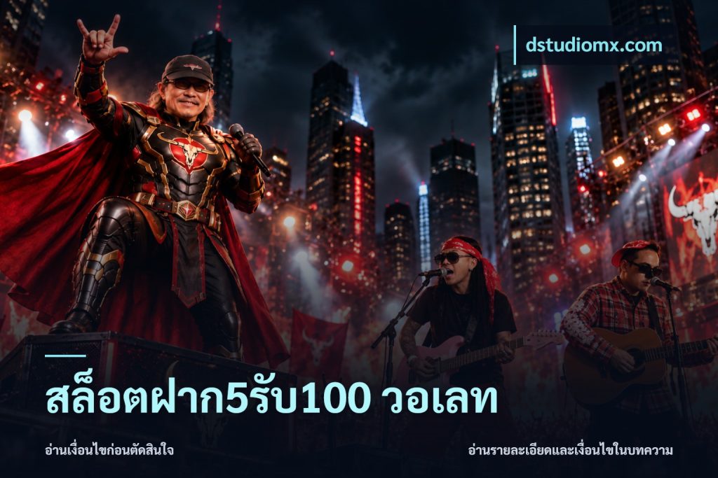 สล็อตฝาก5รับ100 วอเลท