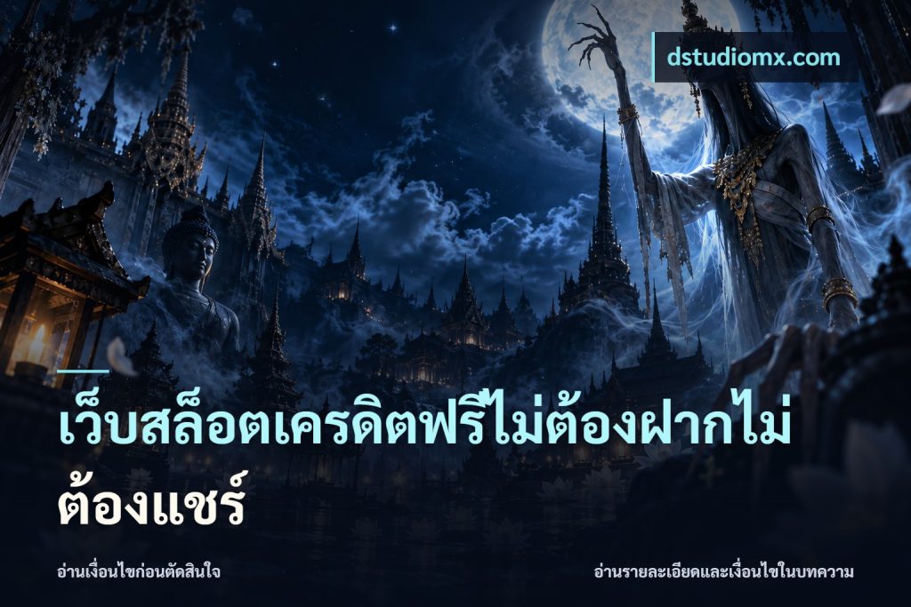 เว็บสล็อตเครดิตฟรีไม่ต้องฝากไม่ต้องแชร์