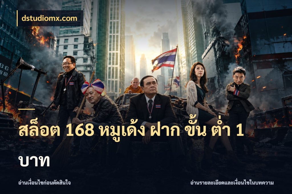 สล็อต 168 หมูเด้ง ฝาก ขั้น ต่ำ 1 บาท เงินตั้งต้นกับความสนุกที่คุณกำหนด ในมุม dstudiomx.com