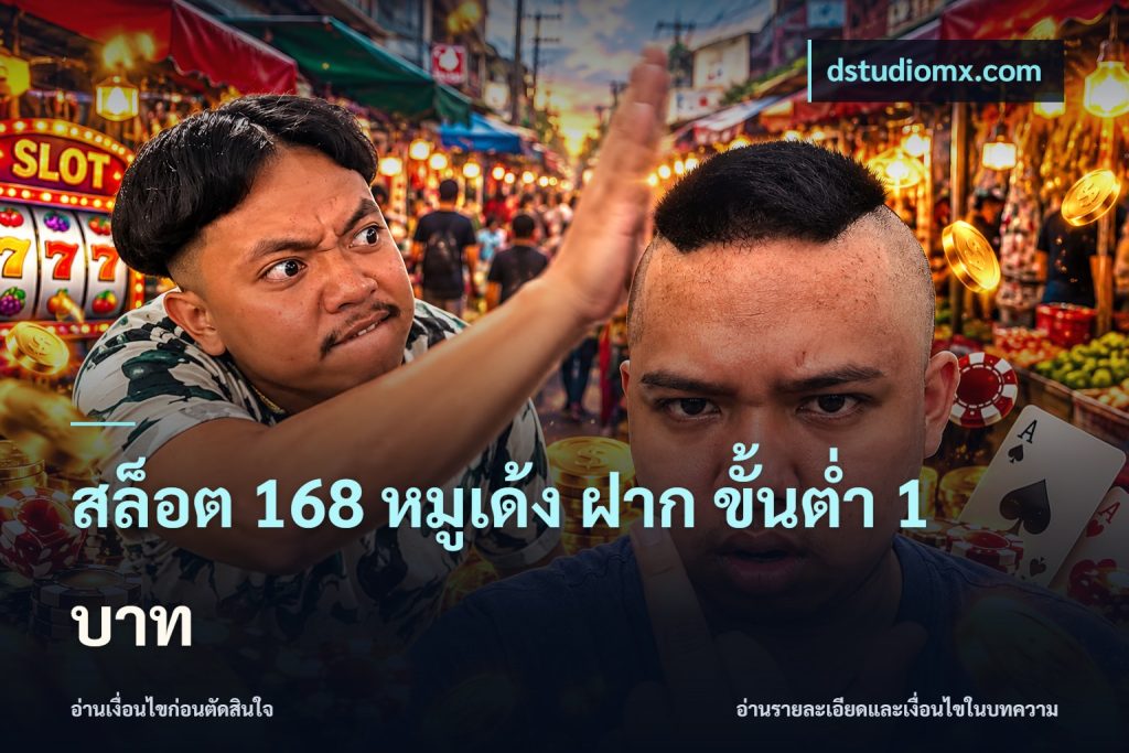 สล็อต 168 หมูเด้ง ฝาก ขั้นต่ำ 1 บาท