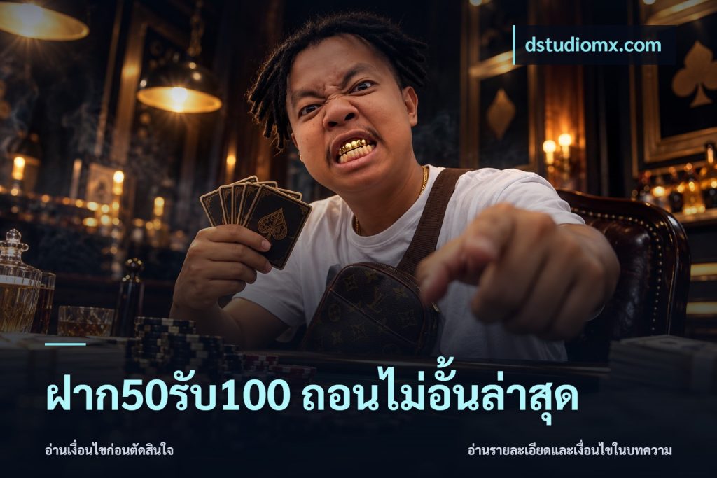 ฝาก50รับ100 ถอนไม่อั้นล่าสุด