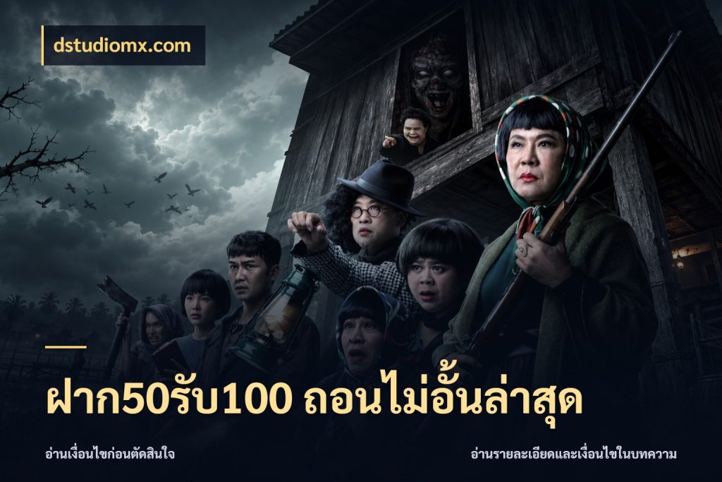 ฝาก50รับ100 ถอนไม่อั้นล่าสุด dstudiomx.com จับคู่โบนัสกับสไตล์เกมที่ชอบ