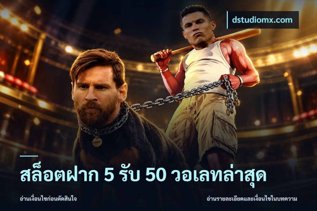 สล็อตฝาก 5 รับ 50 วอเลทล่าสุด