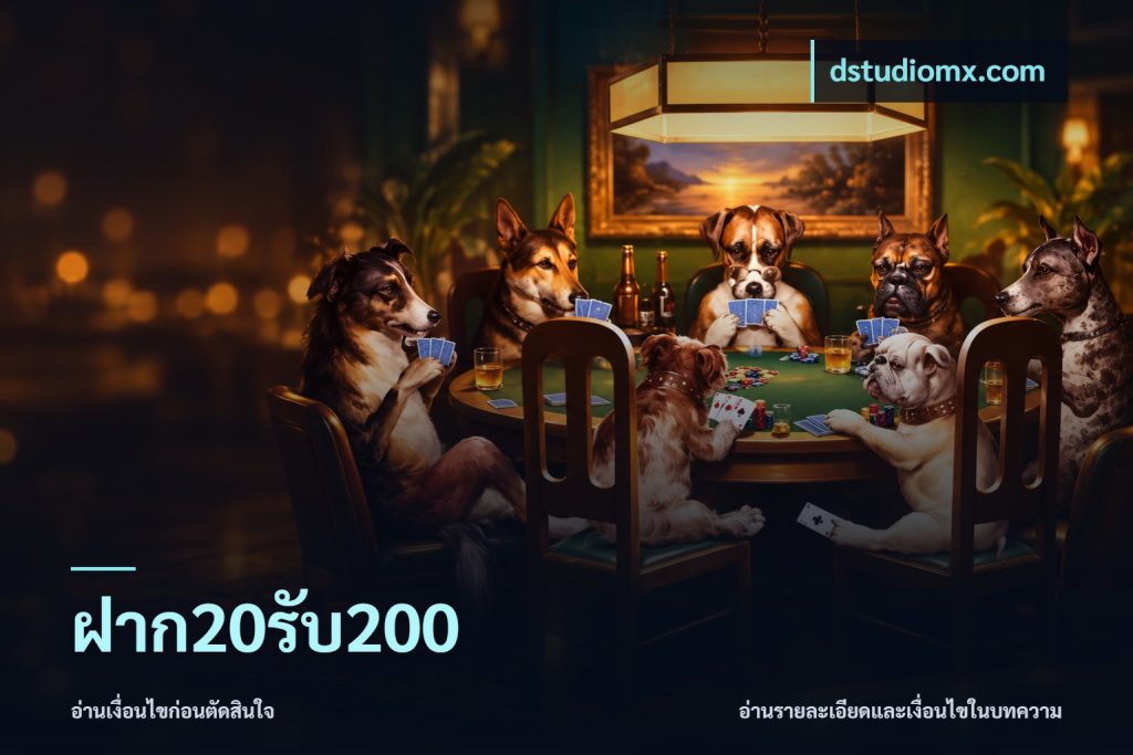 ฝาก20รับ200