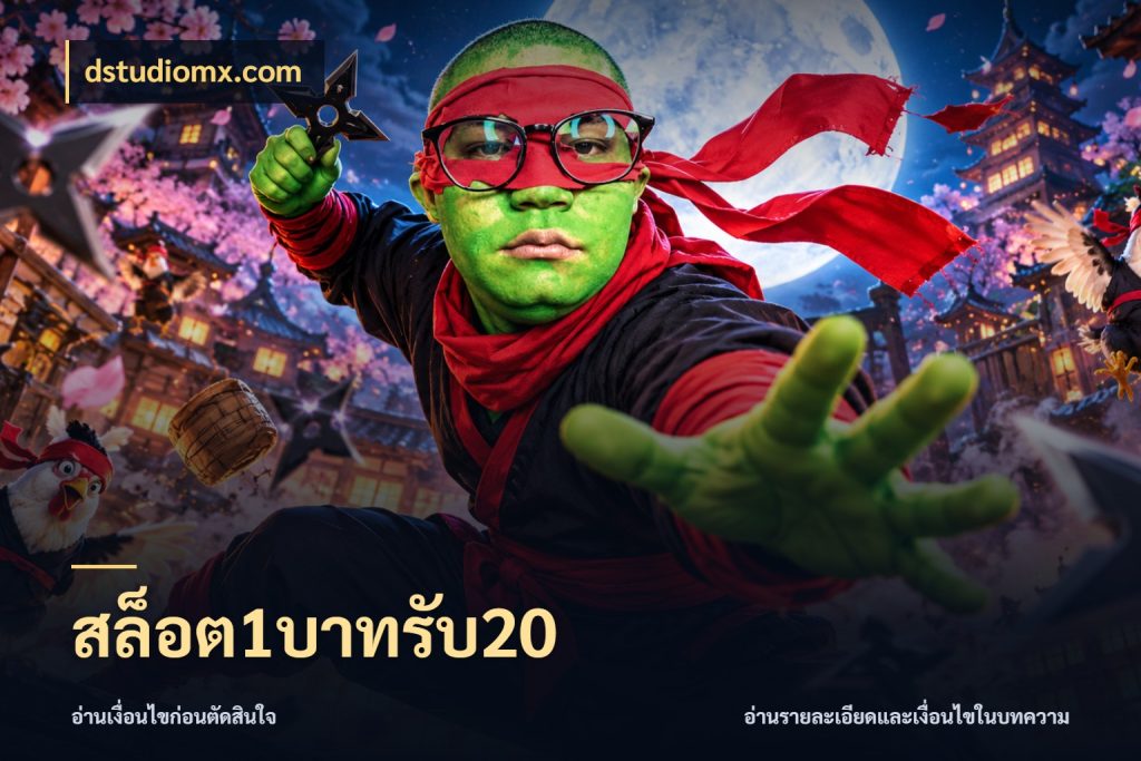 สล็อต1บาทรับ20 เปิดมุมโปรให้เข้ากับเกมแนวโปรด ในมุม dstudiomx.com