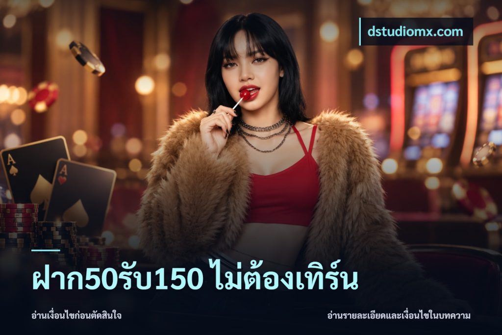 ฝาก50รับ150 ไม่ต้องเทิร์น