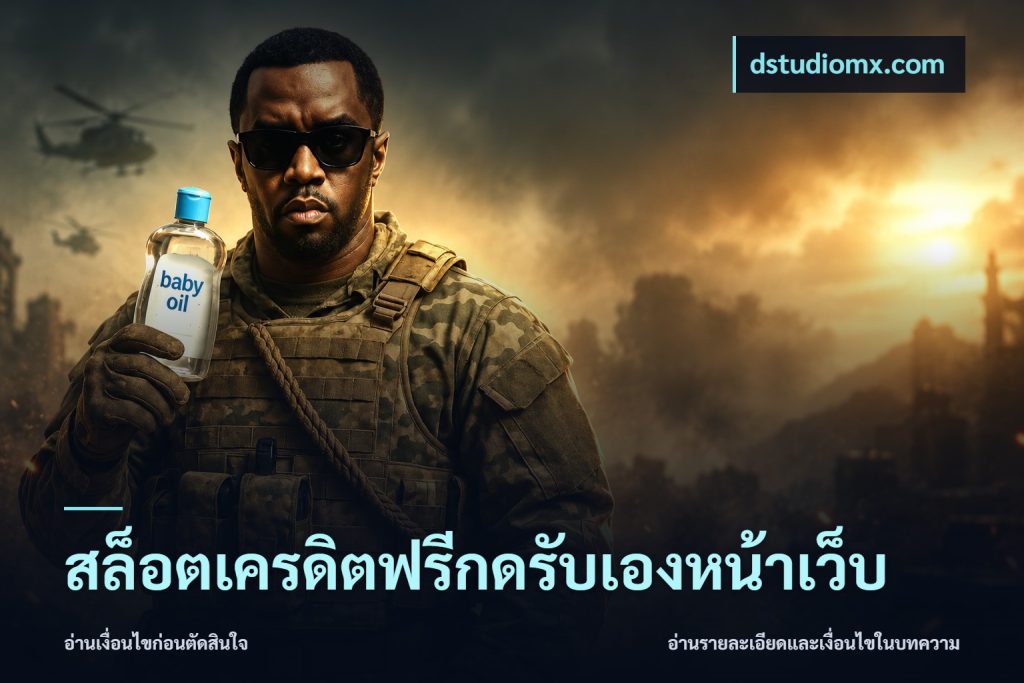 สล็อตเครดิตฟรีกดรับเองหน้าเว็บ