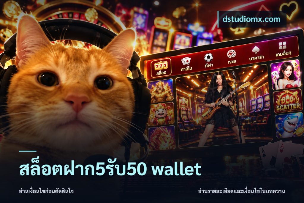 สล็อตฝาก5รับ50 wallet