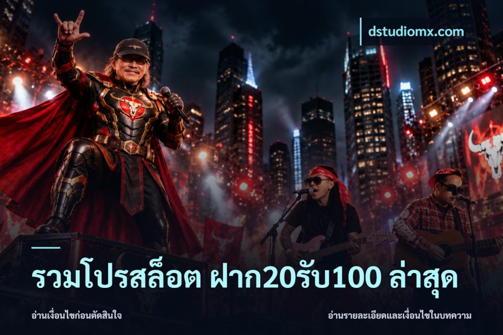 รวมโปรสล็อต ฝาก20รับ100 ล่าสุด