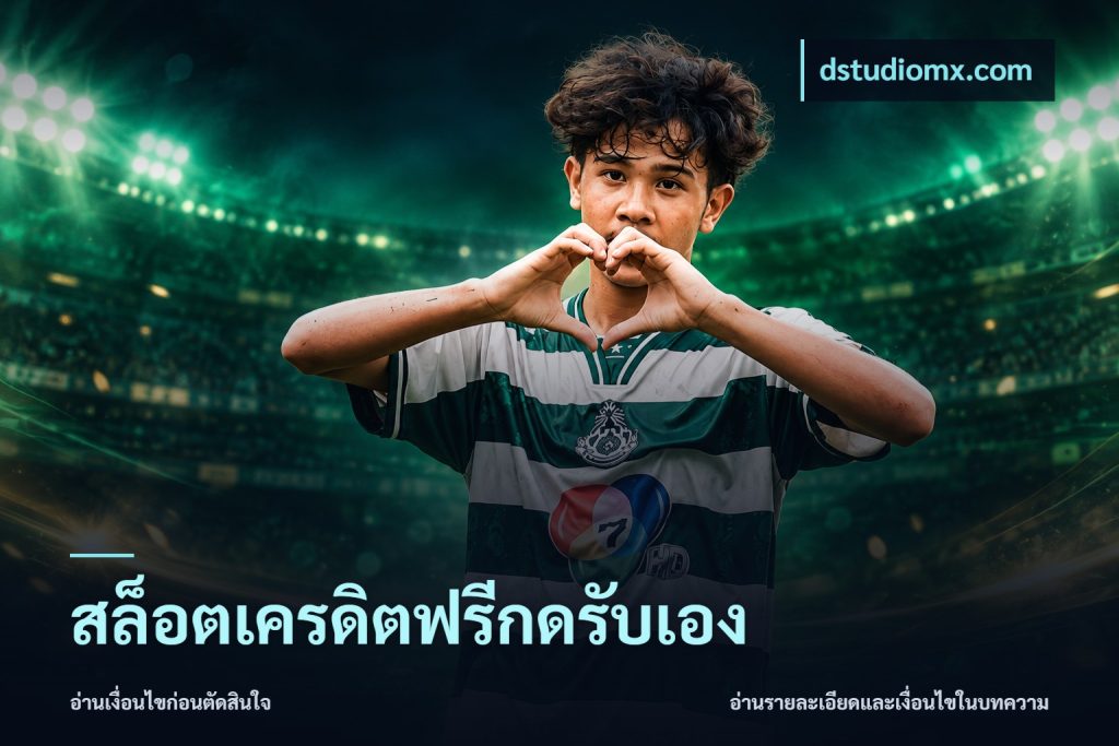 สล็อตเครดิตฟรีกดรับเอง