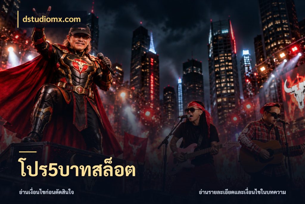 โปร5บาทสล็อต เปิดมุมยอดเริ่มต้นสำหรับคนชอบเกม กับ dstudiomx.com