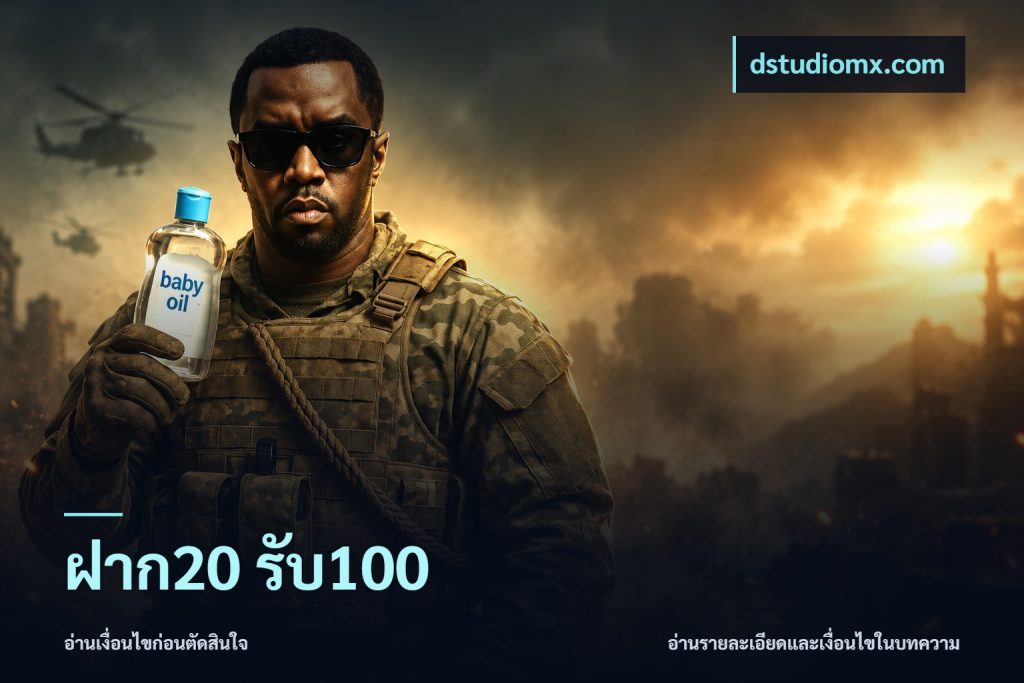 ฝาก20 รับ100