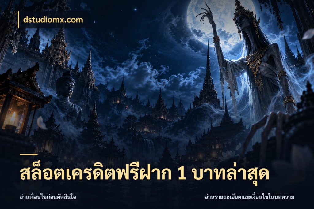 สล็อตเครดิตฟรีฝาก 1 บาทล่าสุด จับมุมเด่นของเครดิตฟรีให้ตรงใจ สไตล์ dstudiomx.com