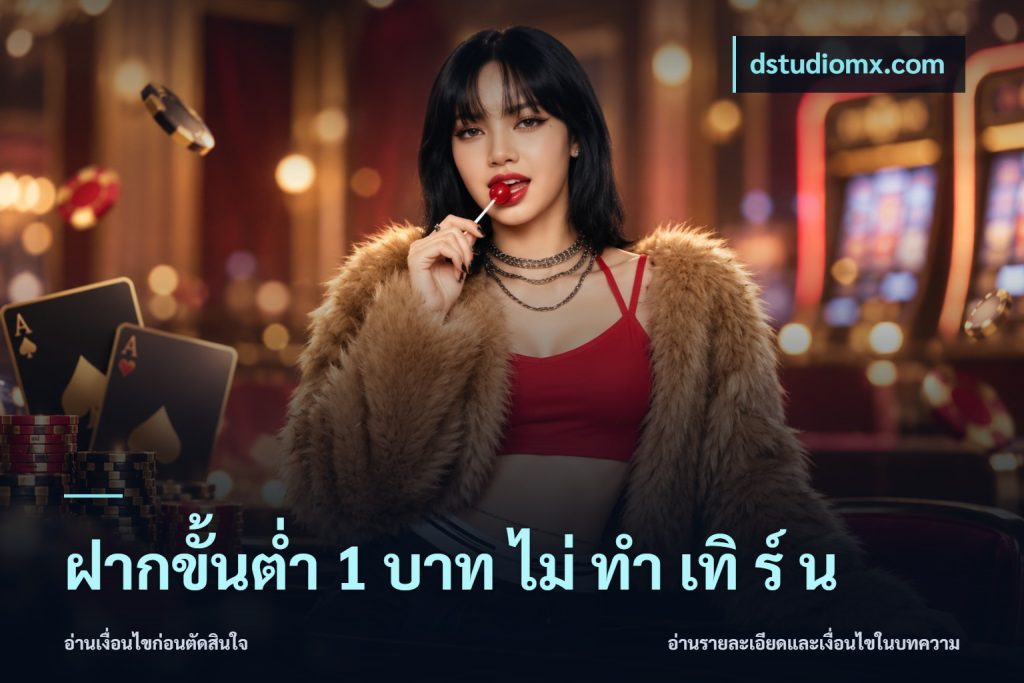 ฝากขั้นต่ำ 1 บาท ไม่ ทำ เทิ ร์ น