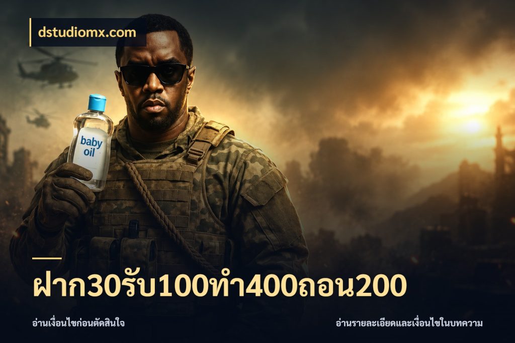 ฝาก30รับ100ทํา400ถอน200 สายโบนัสเลือกจังหวะสนุกได้อย่างไร กับ dstudiomx.com
