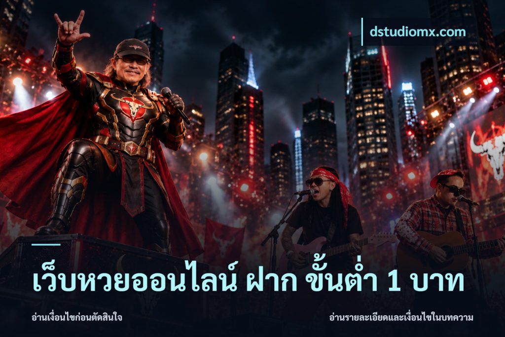เว็บหวยออนไลน์ ฝาก ขั้นต่ำ 1 บาท