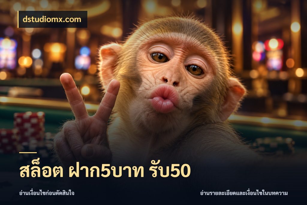 สล็อต ฝาก5บาท รับ50 จับประเด็นยอดรับก่อนเลือกความสนุก กับ dstudiomx.com