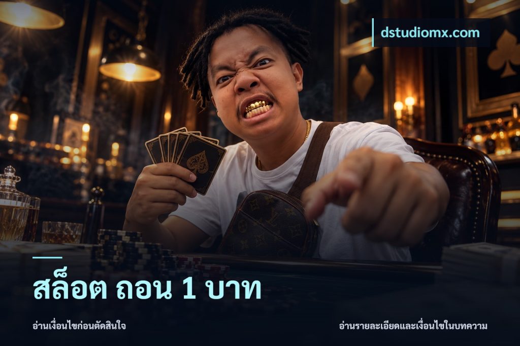 สล็อต ถอน 1 บาท