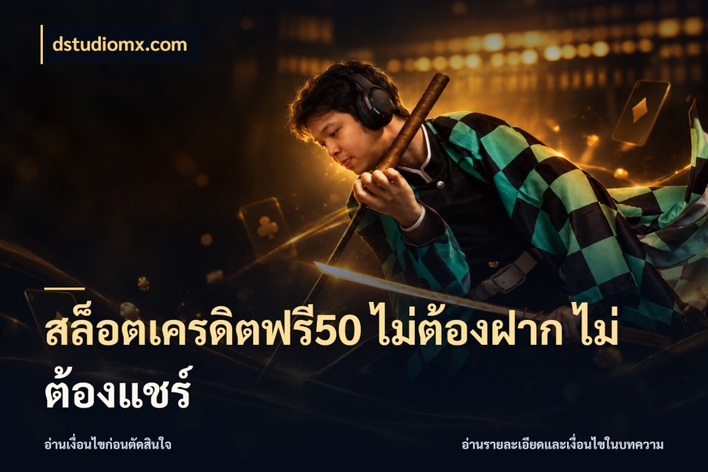 สล็อตเครดิตฟรี50 ไม่ต้องฝาก ไม่ต้องแชร์ dstudiomx.com สายโบนัสเลือกมุมเครดิตให้ตรงสไตล์