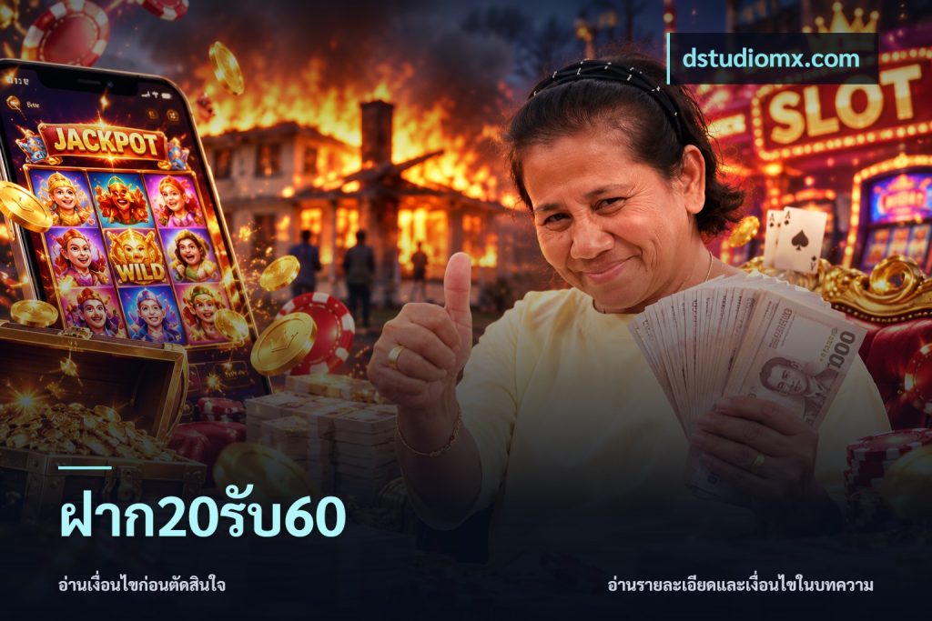 ฝาก20รับ60