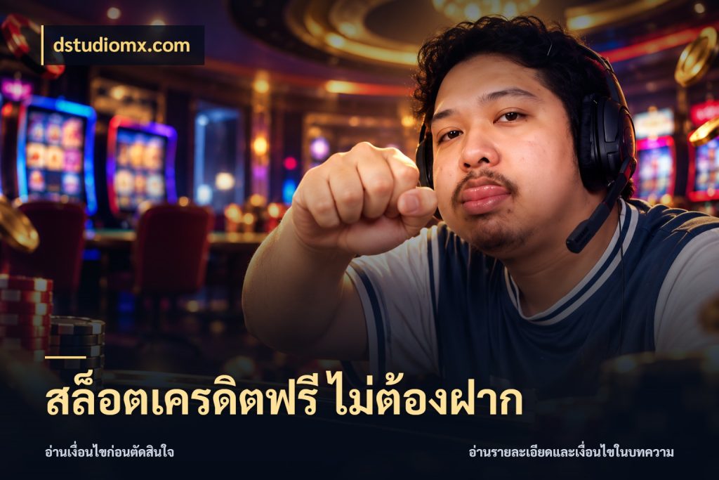 สล็อตเครดิตฟรี ไม่ต้องฝาก เครดิตแต่ละรูปแบบมีมุมไหนให้ดู กับ dstudiomx.com