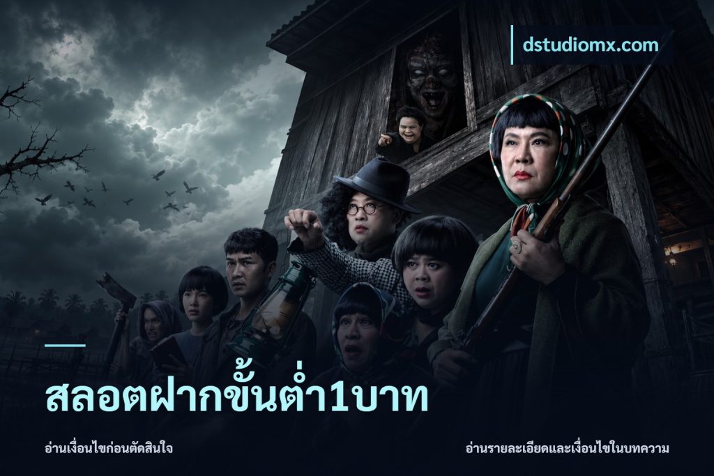 สลอตฝากขั้นต่ำ1บาท