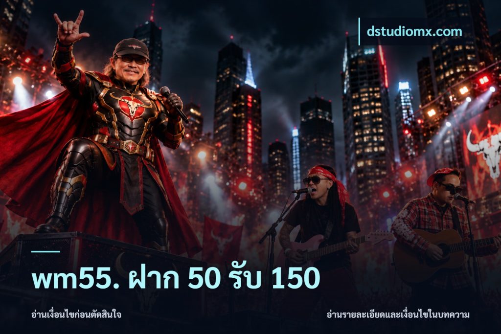 wm55. ฝาก 50 รับ 150