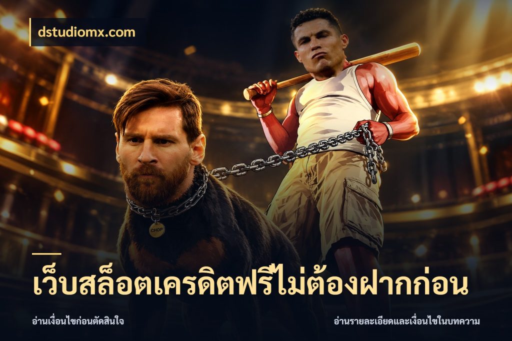 เว็บสล็อตเครดิตฟรีไม่ต้องฝากก่อน สายโบนัสเลือกมุมเครดิตให้ตรงสไตล์ กับ dstudiomx.com