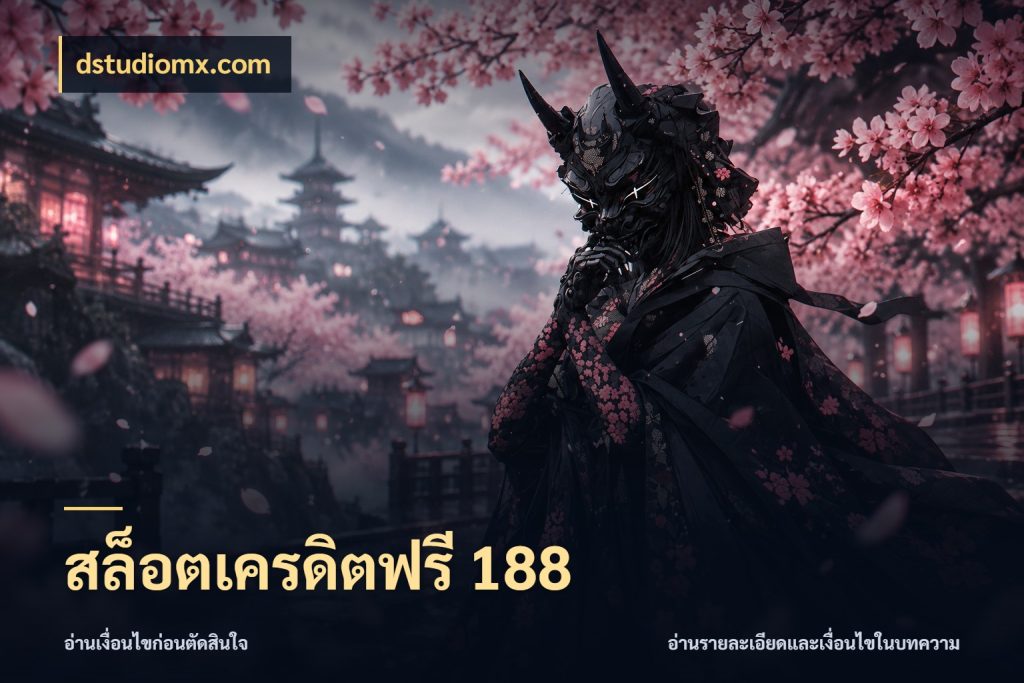 สล็อตเครดิตฟรี 188 จับมุมเด่นของเครดิตฟรีให้ตรงใจ สไตล์ dstudiomx.com