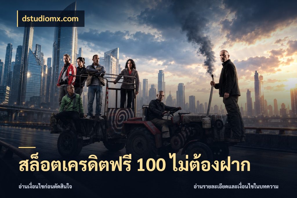 สล็อตเครดิตฟรี 100 ไม่ต้องฝาก จับมุมเด่นของเครดิตฟรีให้ตรงใจ สไตล์ dstudiomx.com