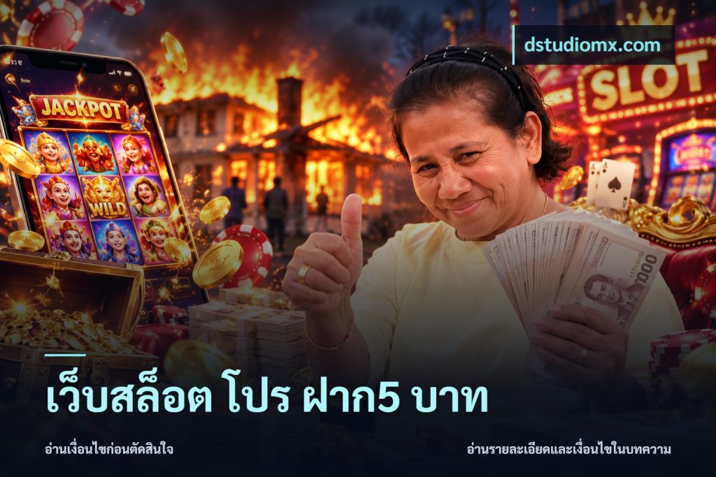 เว็บสล็อต โปร ฝาก5 บาท