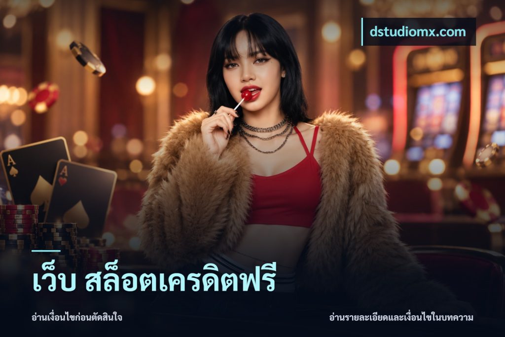 เว็บ สล็อตเครดิตฟรี