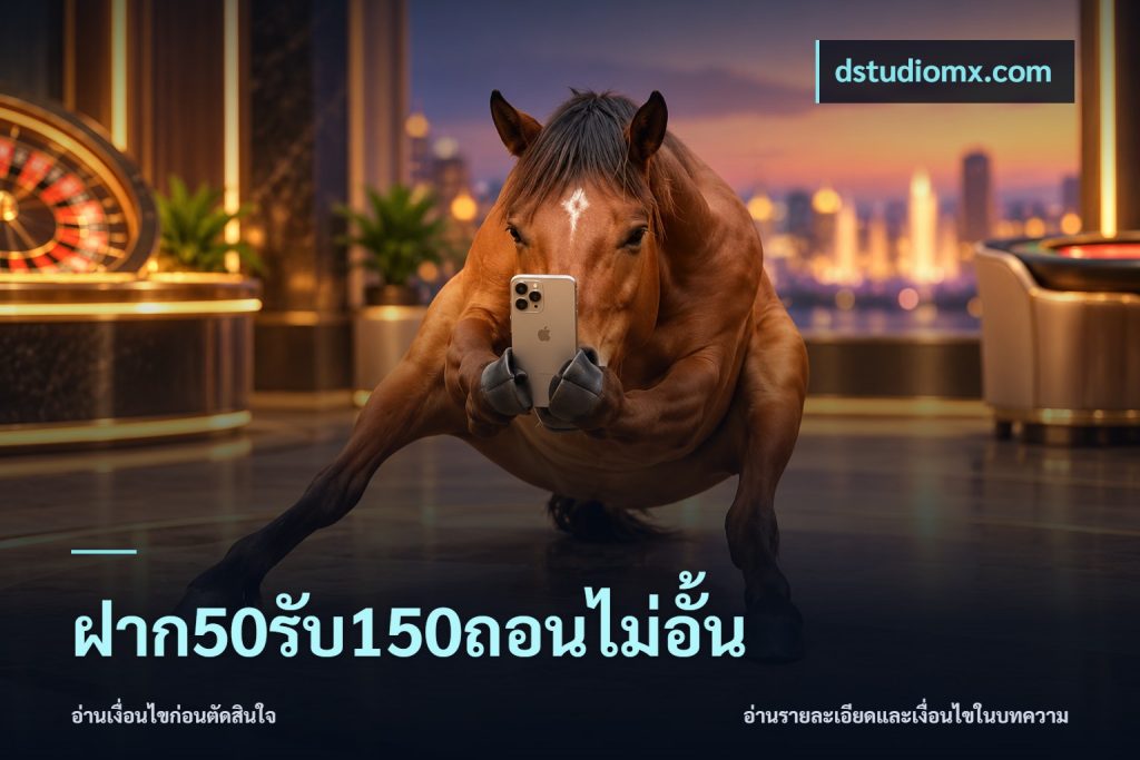 ฝาก50รับ150ถอนไม่อั้น