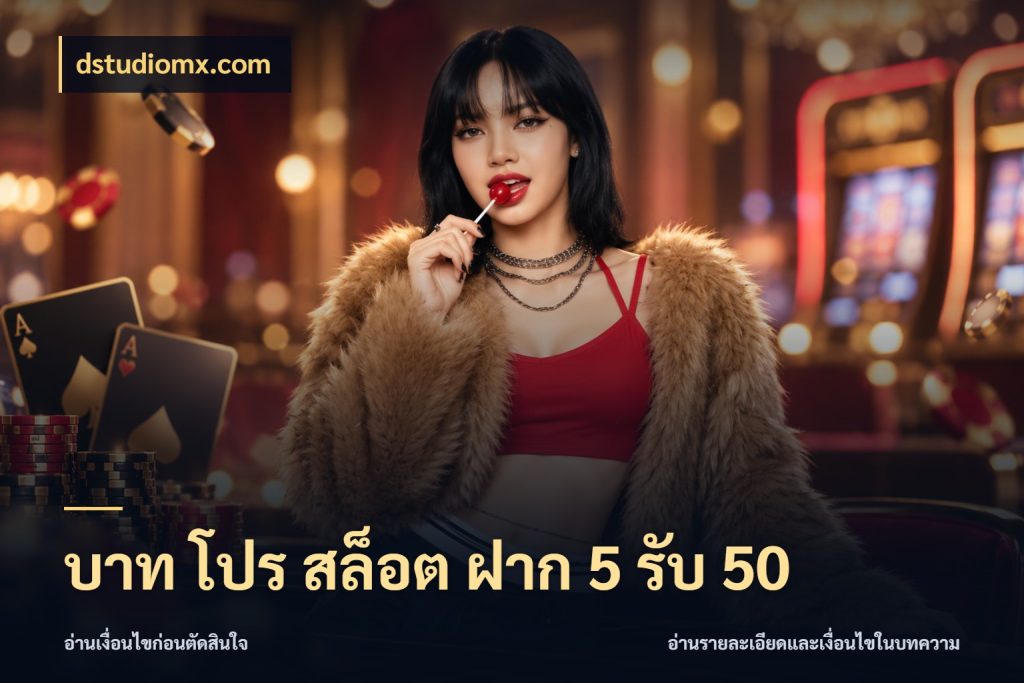 บาท โปร สล็อต ฝาก 5 รับ 50 dstudiomx.com รูปแบบโบนัสกับสิทธิ์ของสายเกม